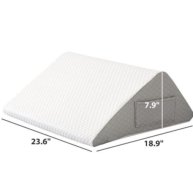 Almofada Ortopédica em Viscoelástico 4-em-1 - Suporte e Elevação Premium