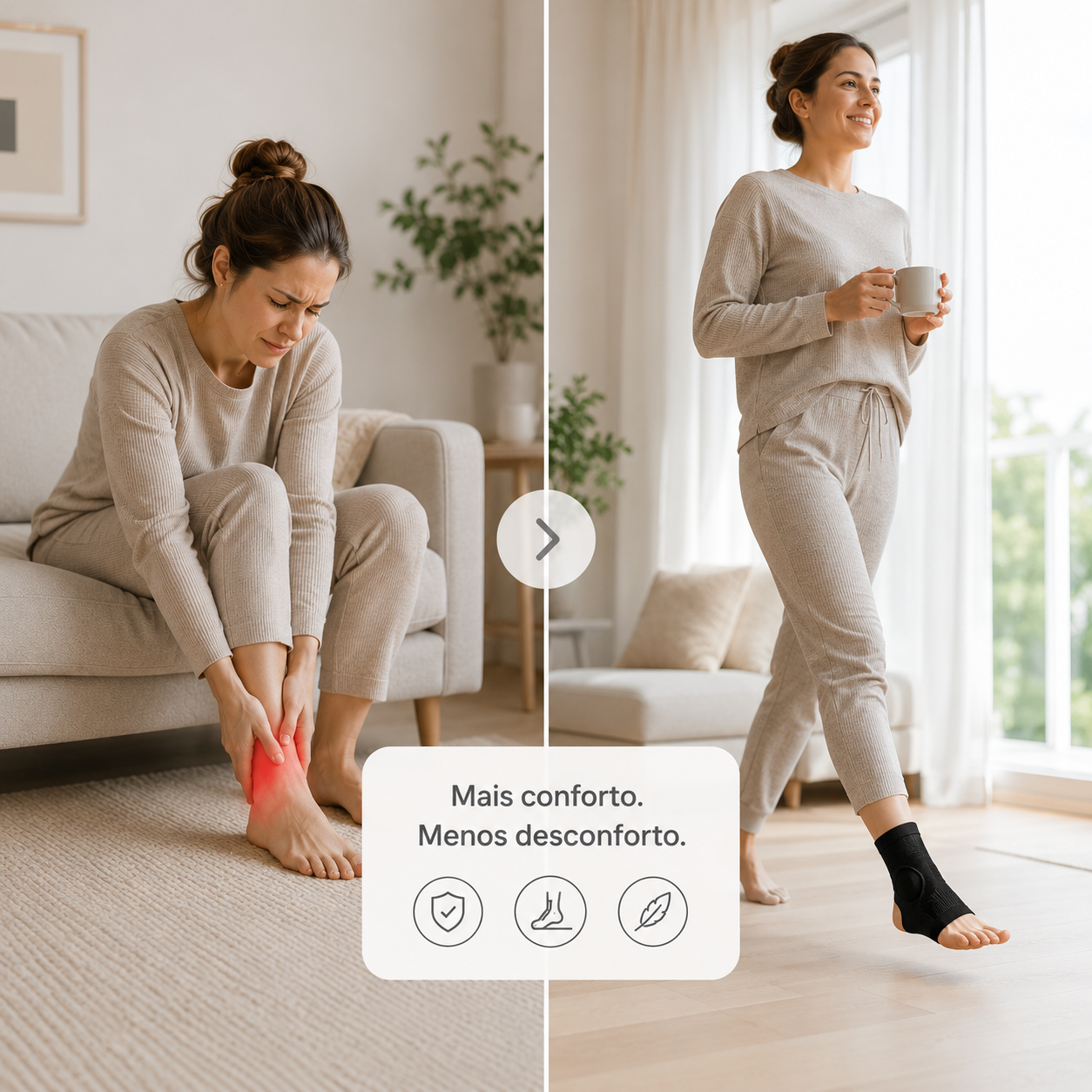 Manga Terapêutica de Gel 360° Premium – Terapia de Frio e Calor para Alívio da Dor