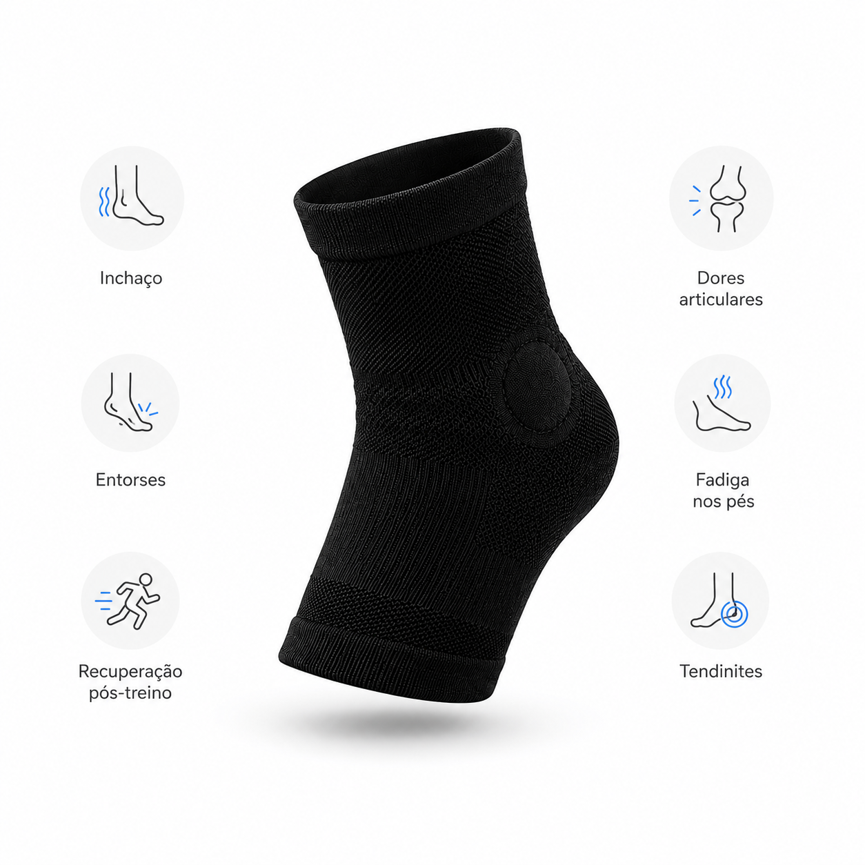 Manga Terapêutica de Gel 360° Premium – Terapia de Frio e Calor para Alívio da Dor