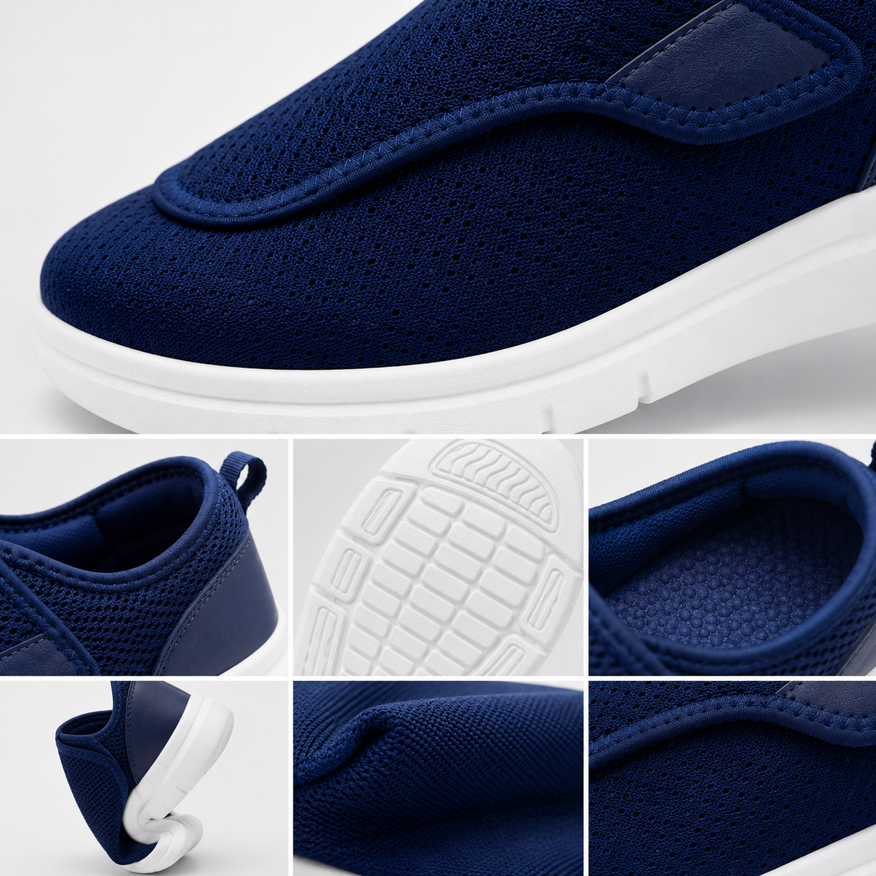 Sapatos Ortopédicos Extra Largos com Ajuste Fácil e Conforto Máximo