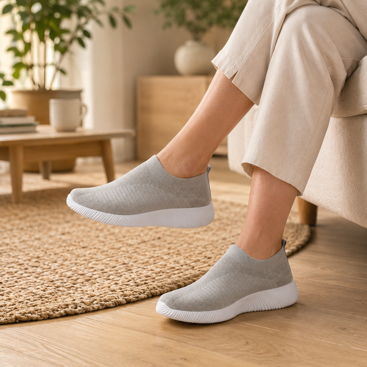 Sapatilhas FisioLusa Comfort Slip-On
