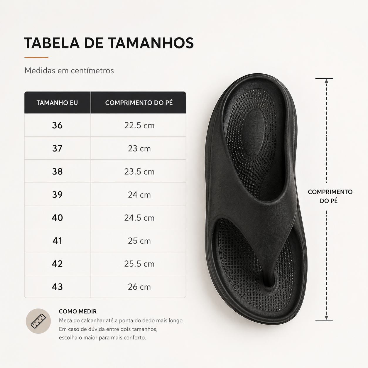 ComfortStep™ by FisioLusa — Chinelos Ortopédicos Anti-Dor
