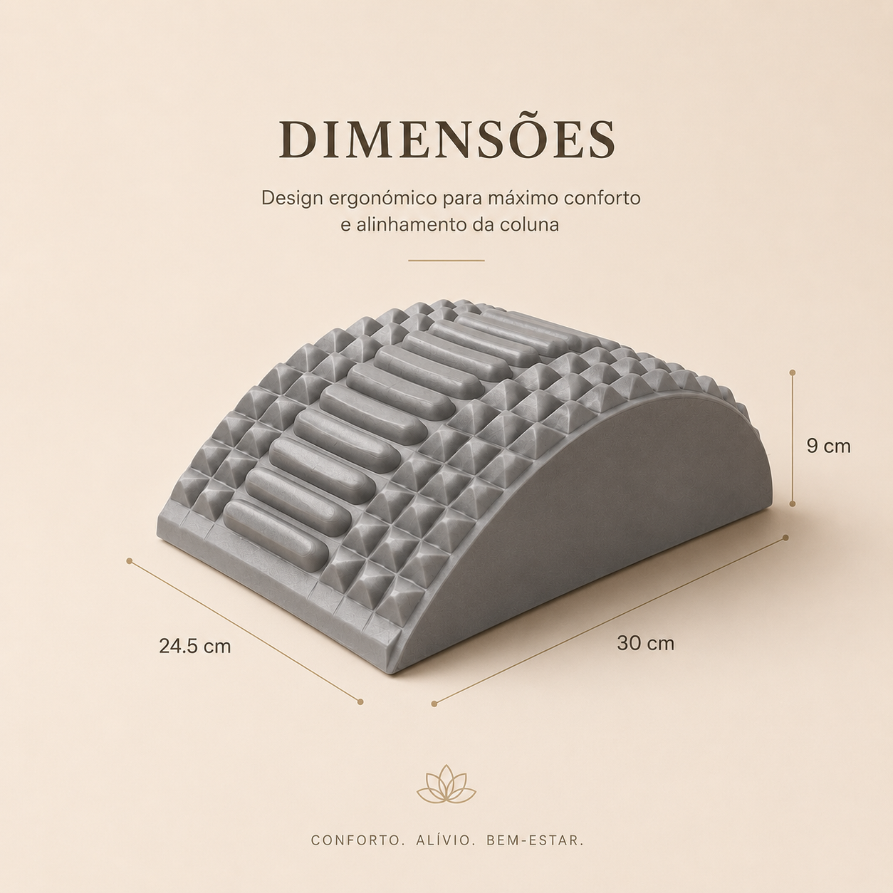 SpineRelief™ Pro | Suporte de Descompressão Lombar