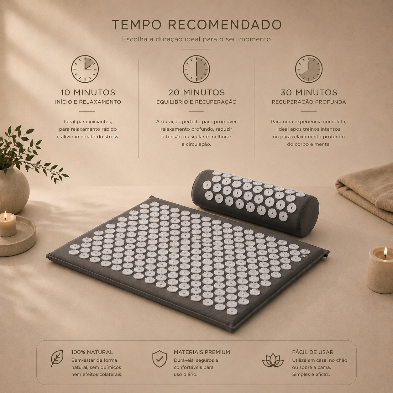 Tapete de Acupressão Recovery Ritual™ | FisioLusa