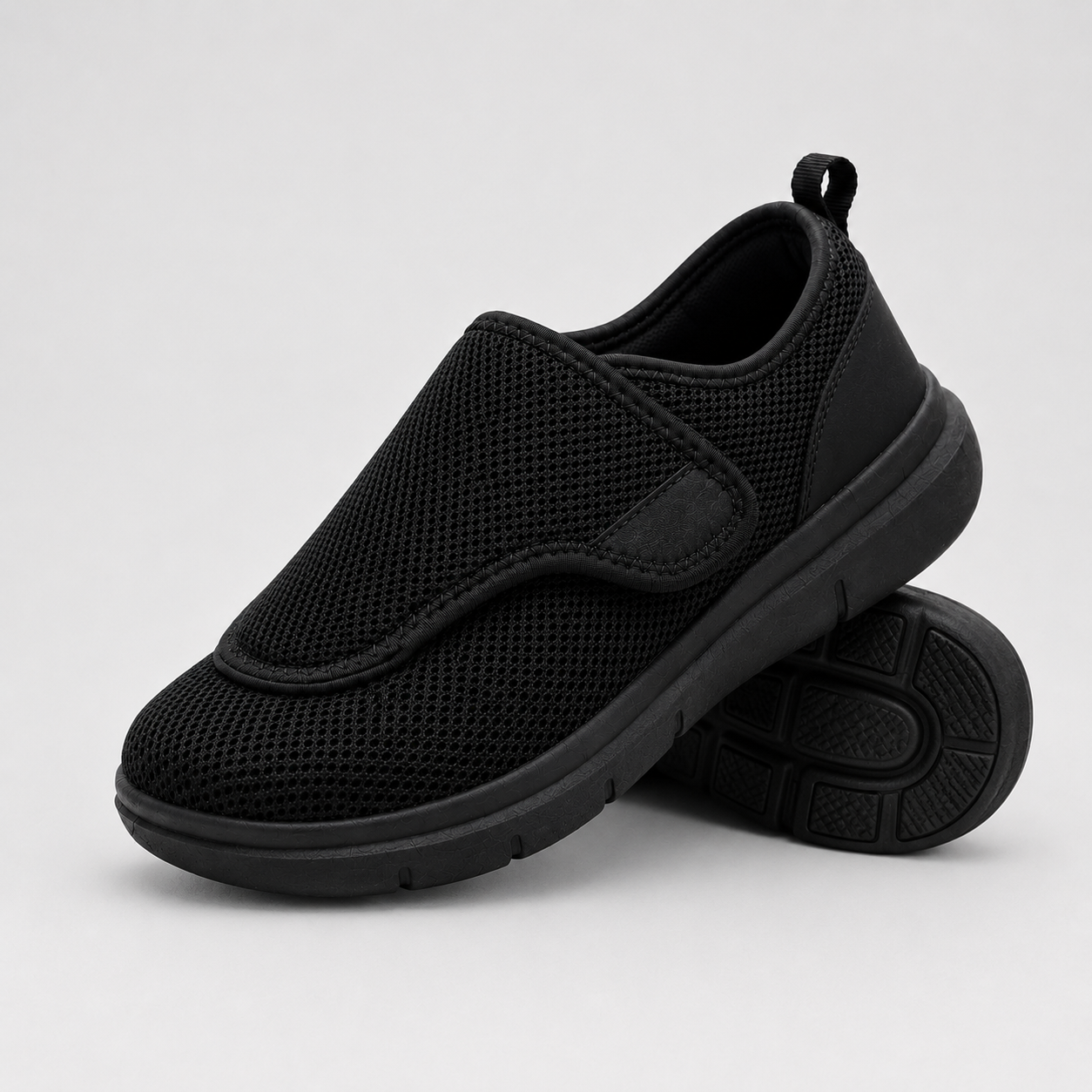 Sapatos Ortopédicos Extra Largos com Ajuste Fácil e Conforto Máximo