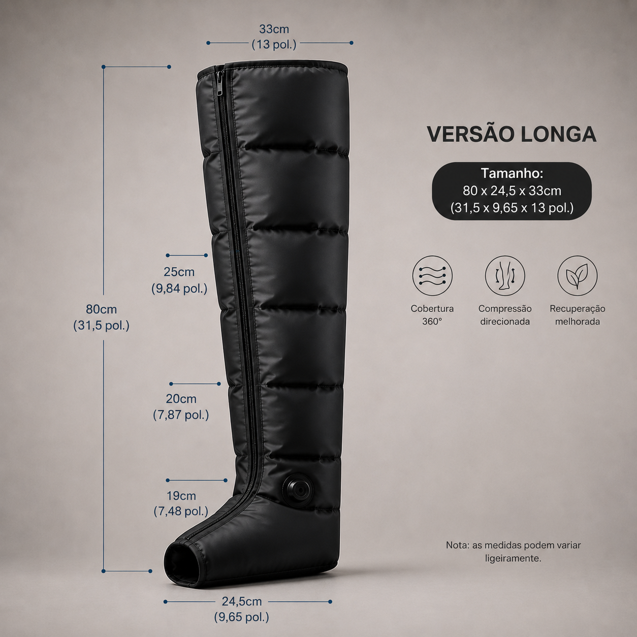 Botas de Pressoterapia FisioLusa™