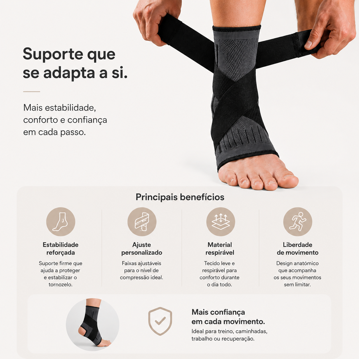 Tornozeleira StabilityWrap PRO
