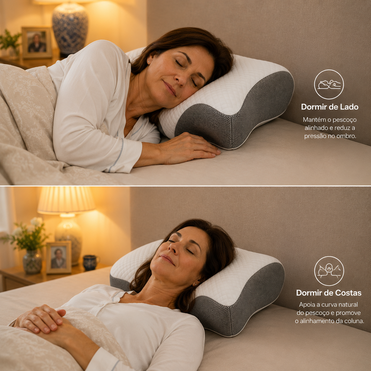 FisioLusa™ Almofada Cervical Ortopédica