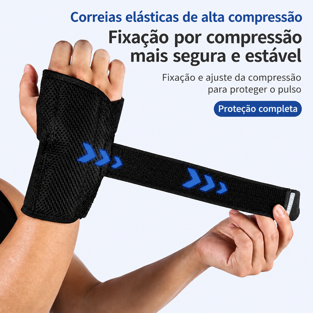 Suporte de Pulso Ortopédico Respirável – Alívio para Tendinite e Túnel do Carpo