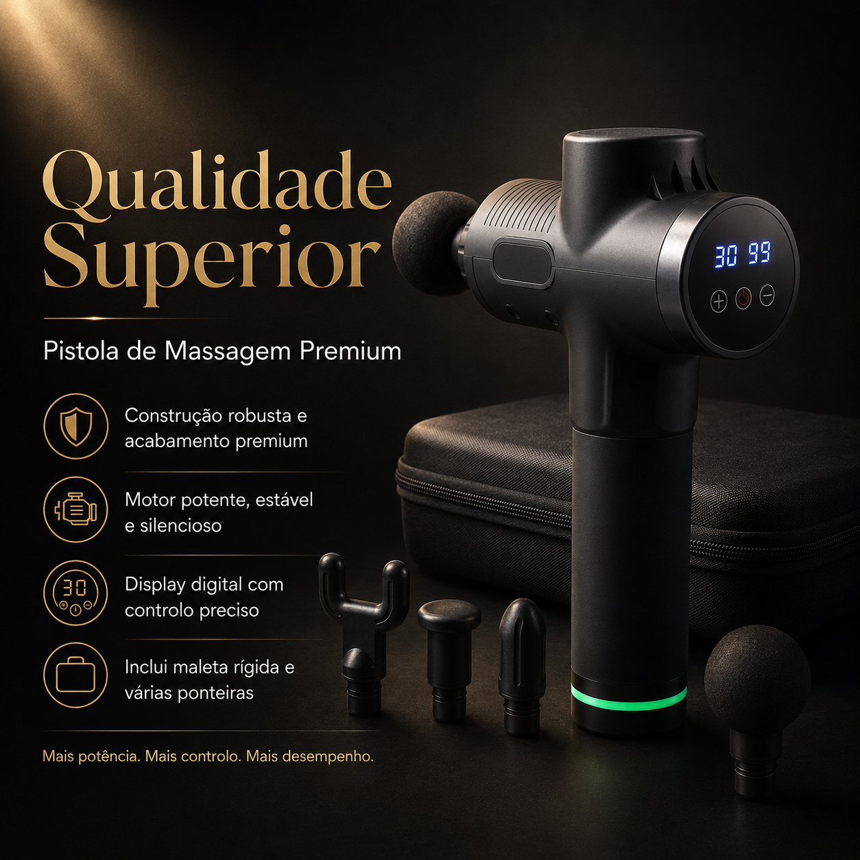 Pistola de Massagem Muscular