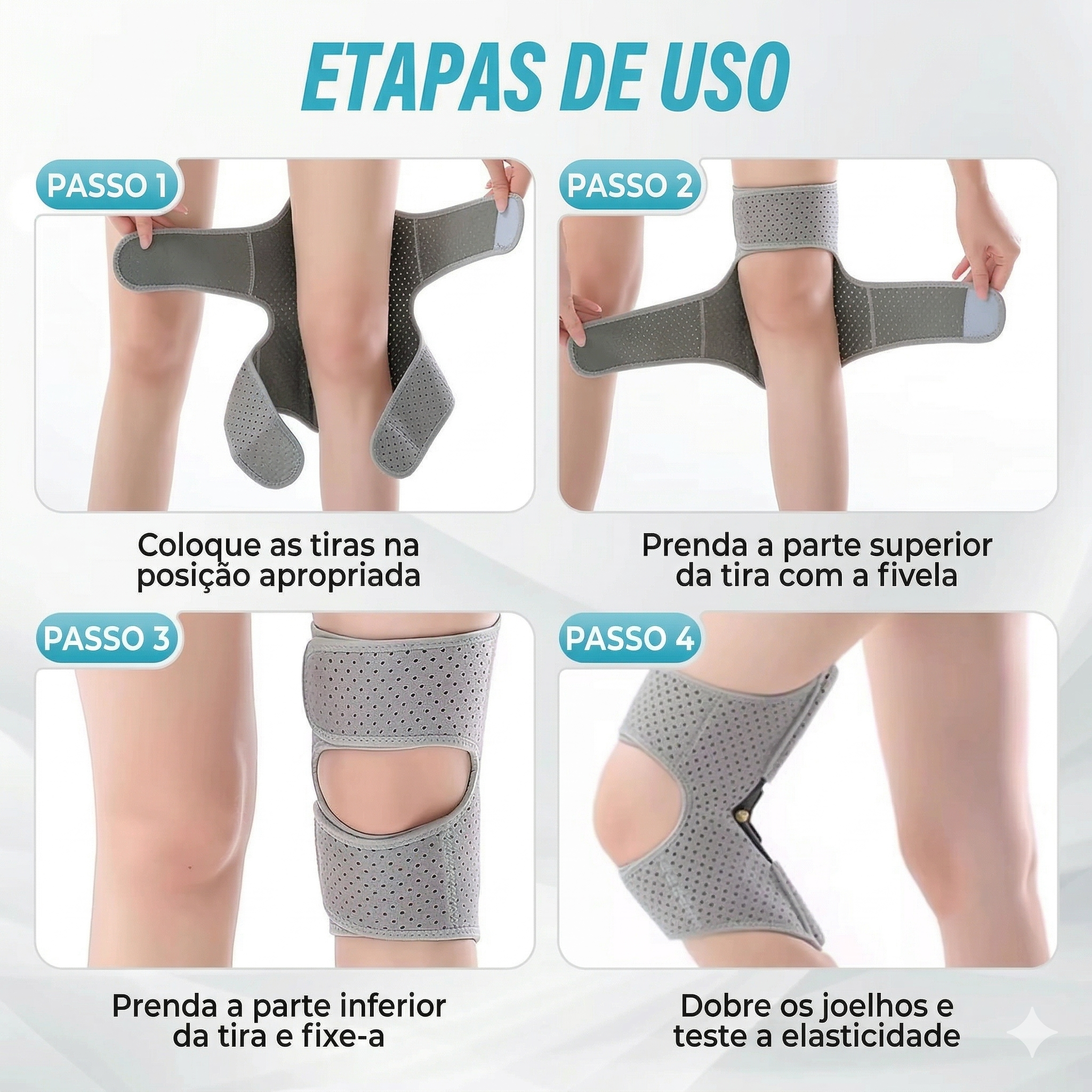 Joalheira de Compressão com Suporte Articular e Molas Articulares