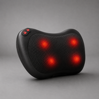 Almofada de massagem shiatsu FisioLusa com aquecimento e esferas iluminadas