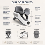 Guia do produto da coleira cervical inteligente: estrutura e dimensões