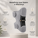Benefícios da joelheira com suporte articular e molas de compressão