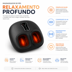 Massajador de pés RelaxFeet Pro: terapia de calor, compressão de ar e vibração