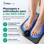 Benefícios do tapete de massagem EMS FisioLusa: massagem dos pés e estimulação muscular